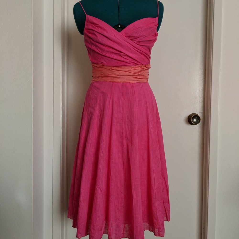 Pink dress